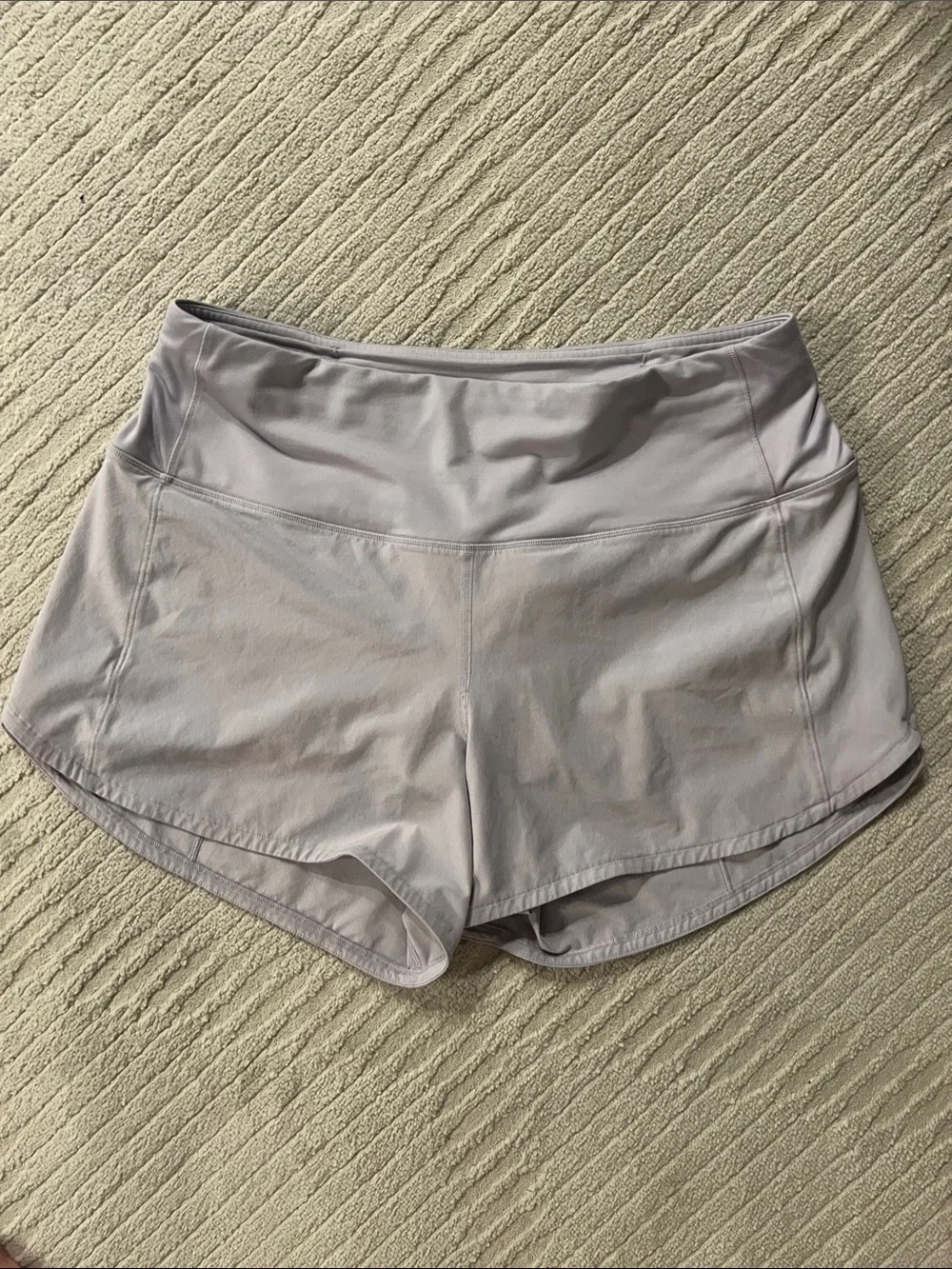 Lululemon Women's Speed Up Shorts —  Lavender